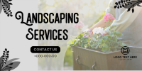 Landscaping Offer Twitter Post