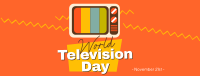 World Television Day Facebook Cover