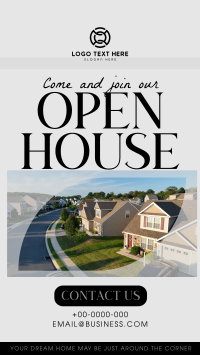 Real Estate Open House TikTok Video