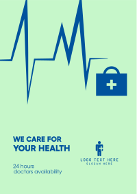 We Care for Your Health Flyer