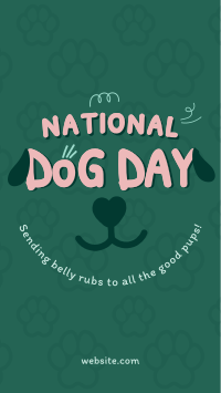 National Dog Day Instagram Reel Image Preview