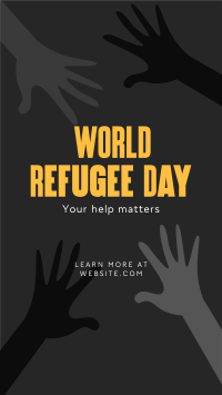 World Refugee Day Facebook Story