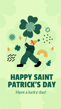 Happy St. Patrick's Day Facebook Story