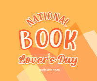 Book Lovers Greeting Facebook Post