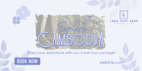 Cambodia Travel Tour Twitter Post