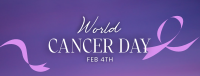 Cancer Day Support Facebook Cover