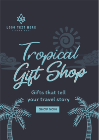 Beach Travel Souvenirs Flyer