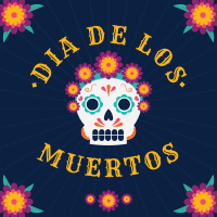 Dia De Muertos Instagram Post example 3