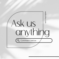 Simply Ask Us Instagram Post