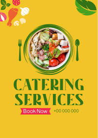 Catering Food Variety Flyer