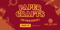 Kids Paper Crafts Twitter Post