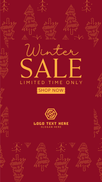 Winter Pines Sale Instagram Reel