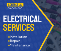 Electrical Service Provider Facebook Post