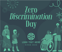 Zero Discrimination Facebook Post