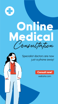 Online Specialist Doctors Instagram Reel Image Preview