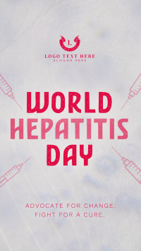 Minimalist Hepatitis Day Awareness Instagram Story