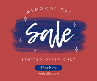 Memorial Day Promo Facebook Post