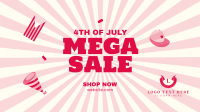 Independence Mega Sale Facebook Event Cover