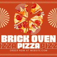 Simple Brick Oven Pizza Instagram Post Image Preview