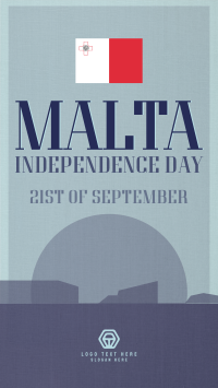 Malta Independence Day Landmark Facebook Story