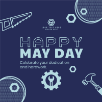 May Day Message Instagram Post Design