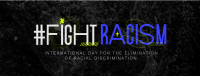 Fight Racism Now Facebook Cover Design
