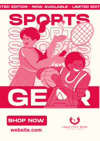 Sports Gear Sale Flyer