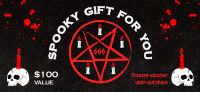 Satan Sacrifice Gift Certificate