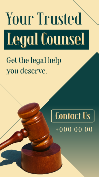 Trusted Legal Counsel Video