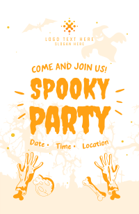 Zombie Land Invitation Design