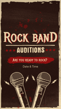 Brutalism Rock Auditions Video