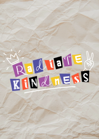 Radiate Kindness Flyer