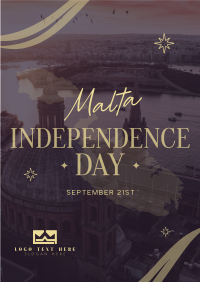 Joyous Malta Independence Flyer