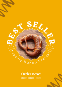 Tasty Pretzel Poster