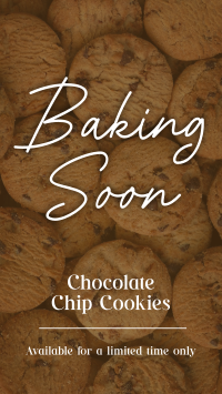 Coming Soon Cookies Facebook Story