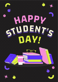 Bright Students Day Poster