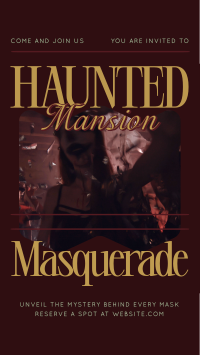 Haunted Masquerade Instagram Reel Image Preview