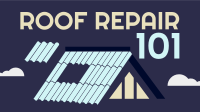 Residential Roof Repair Animation