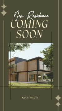 New Residence Coming Soon Instagram Story