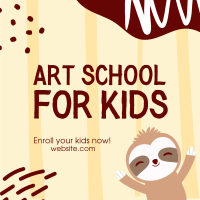 Art School for Kids Linkedin Post Image Preview