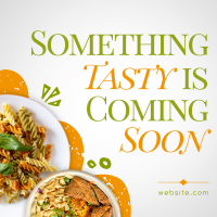 Tasty Food Coming Soon Linkedin Post