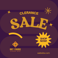 Cute Y2K Clearance Sale Instagram Post Image Preview