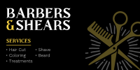 Barbers & Shears Twitter Post