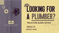 Professional Plumbing Facebook Event Cover