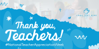 Teacher Week Greeting Twitter Post