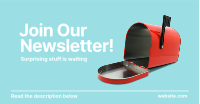 Join Our Newsletter Facebook Ad