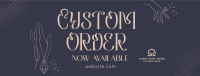 Order Custom Jewelry Facebook Cover