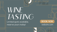 Elegant Wine Tasting Animation
