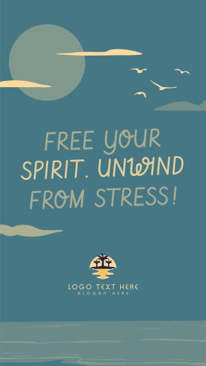 Unwind From Stress Instagram Reel Image Preview