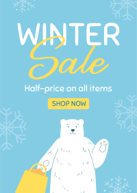 Polar Bear Shopping Flyer